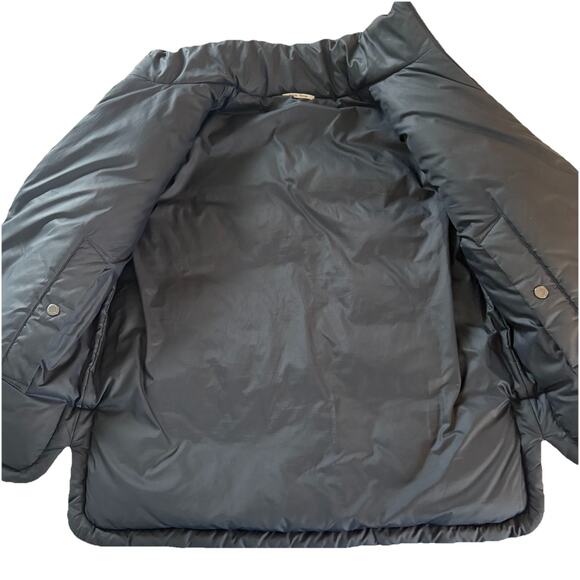 Barbour Women's Marin Reversible Quilted Puffer Jacket in Size US 4 Oversized - Picture 8 of 16